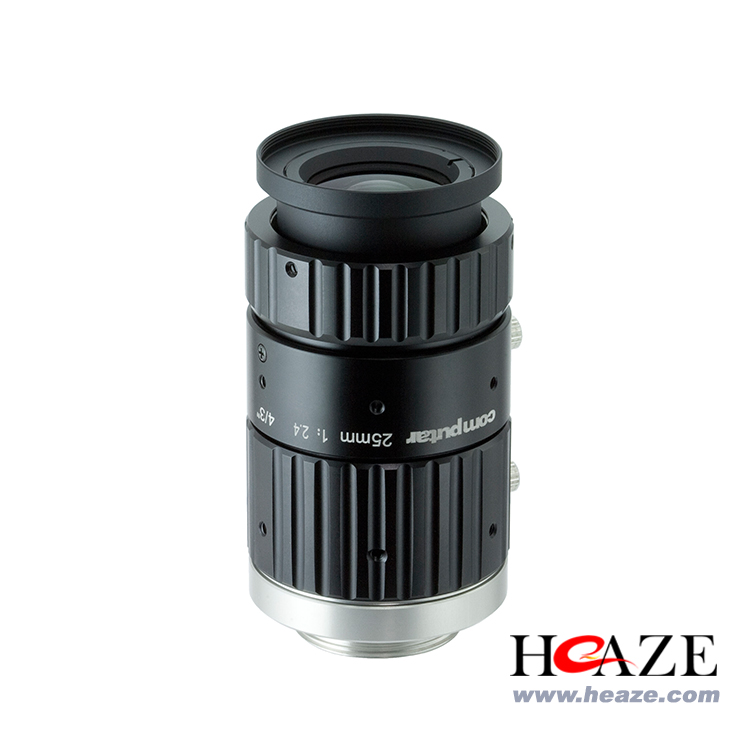 F2524-MPT Computar康標達1.4英寸4500萬像素25mm低畸變工業(yè)鏡頭