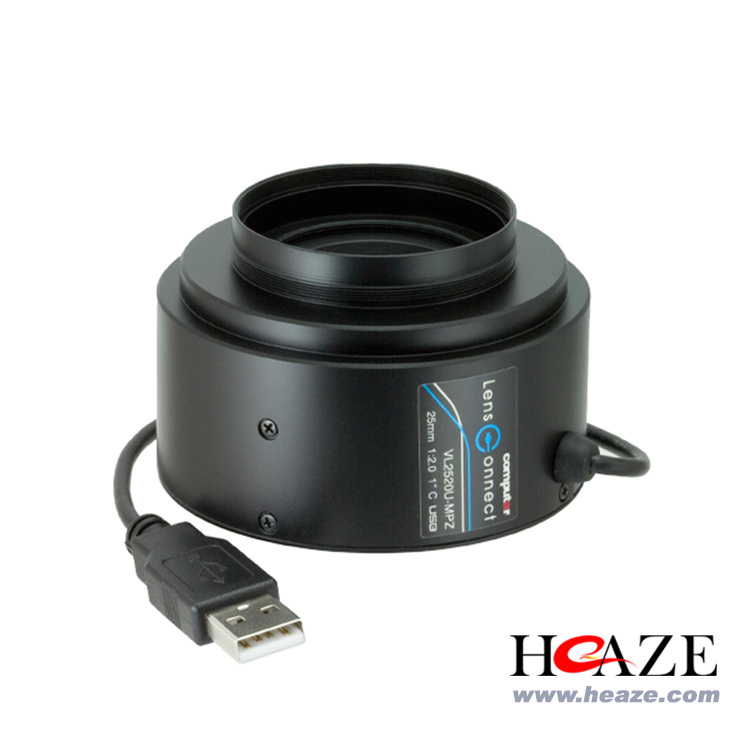 VL2520U-MPZ Computar康標(biāo)達(dá)1英寸2000萬(wàn)USB遠(yuǎn)程控制25mm工業(yè)鏡頭