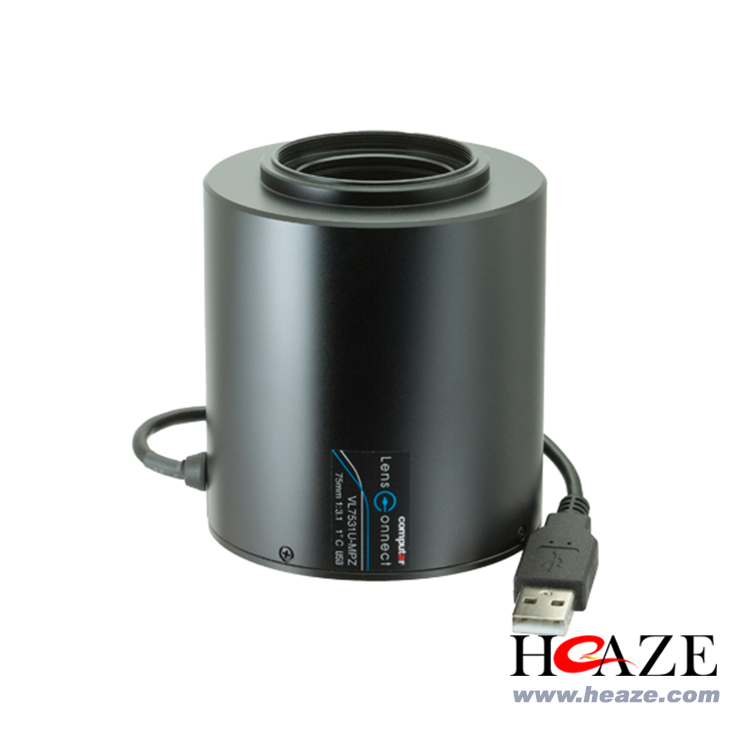 VL7531U-MPZ Computar康標(biāo)達(dá)1英寸2000萬(wàn)USB遠(yuǎn)程控制75mm工業(yè)鏡頭