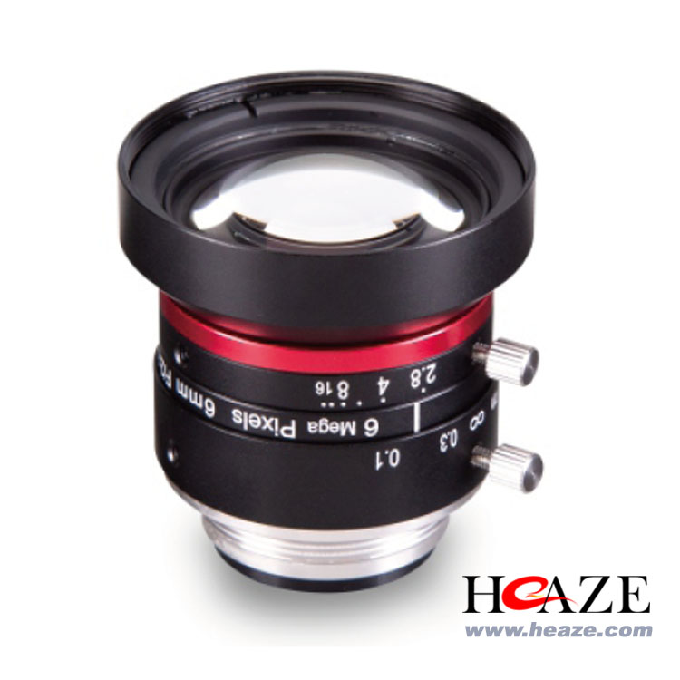18FA0628-6MP 鳳凰1/1.8英寸600萬(wàn)像素6mm低畸變工業(yè)鏡頭