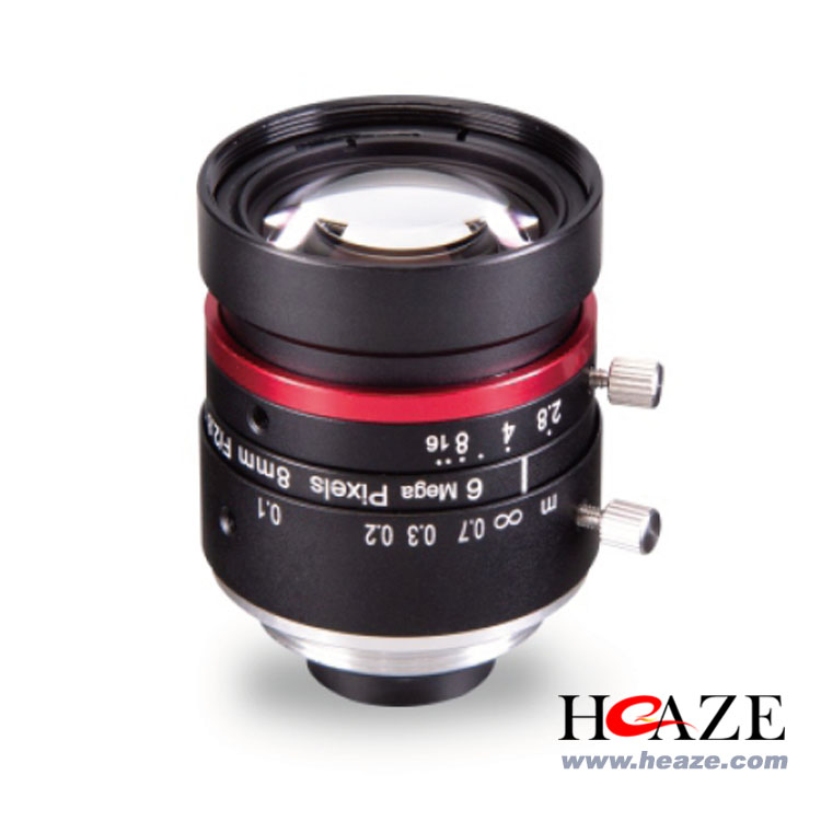 18FA0828-6MP 鳳凰1/1.8英寸600萬(wàn)像素8mm低畸變工業(yè)鏡頭