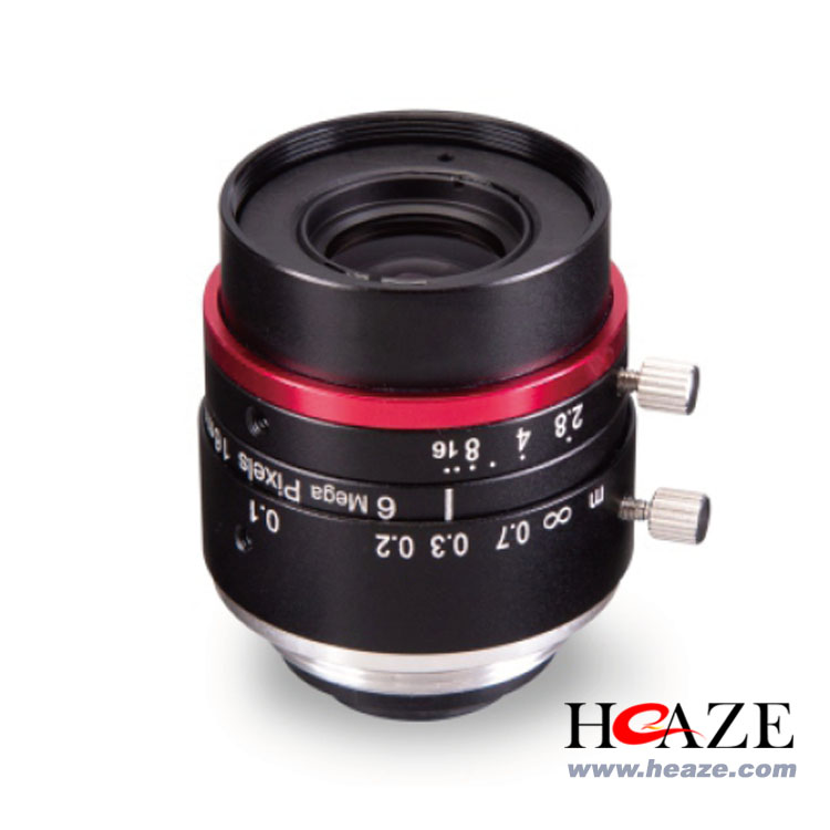 18FA1628-6MP 鳳凰1/1.8英寸600萬(wàn)像素16mm低畸變工業(yè)鏡頭