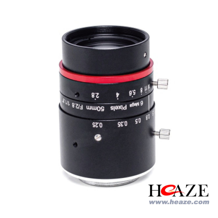 18FA5028-6MP 鳳凰1/1.8英寸600萬(wàn)像素50mm低畸變工業(yè)鏡頭